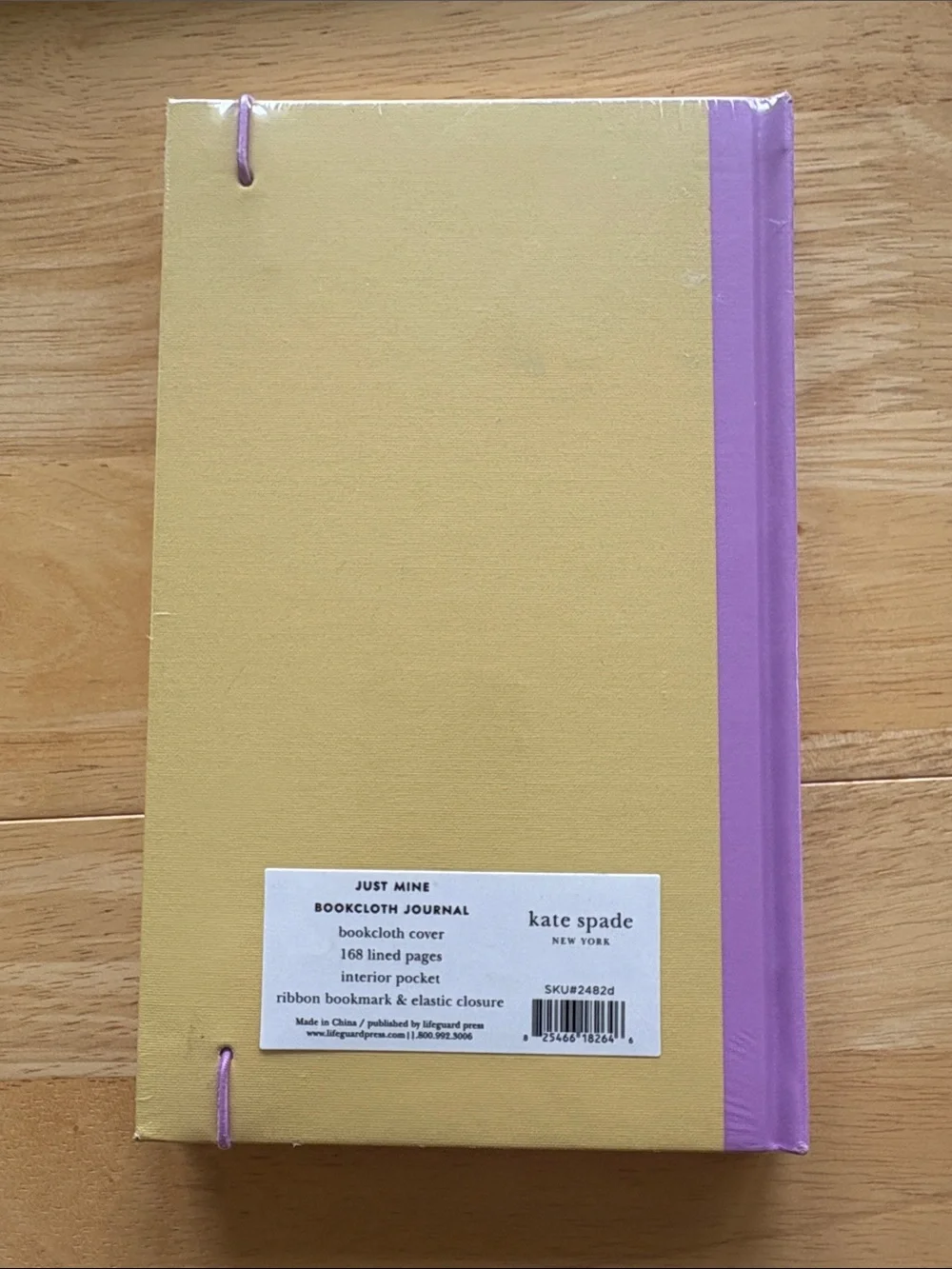 ♠️ Kate Spade Just Mine Bookcloth Journal. Letter “d”. New!